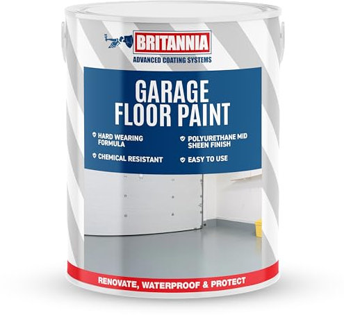 AQUASHIELD Britannia Paints Garage Floor Paint (Mid Grey)