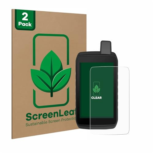 ScreenLeaf Schutzfolie für Garmin Montana 710 | 2 Stück Transparenter Displayschutz Made in Germany Klare Displayschutz-Folie Kratzfest
