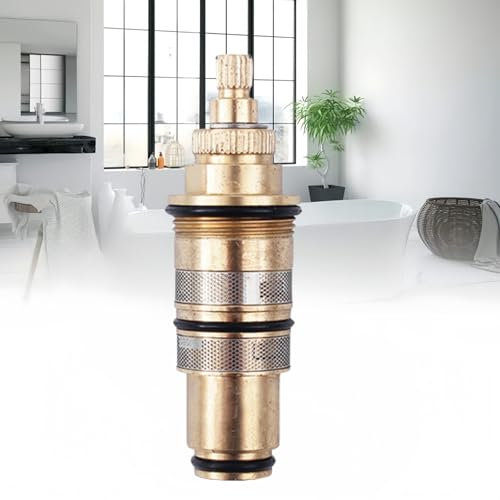 Thermostatic Br-Ass Shower Cartridge,Replacement Shower Cartridge,Br-Ass Replacement Thermostatic Cartridge,Temperature Control Br-Ass Replacement,Constant Temperature Control Br-Ass Cartridge,H-9