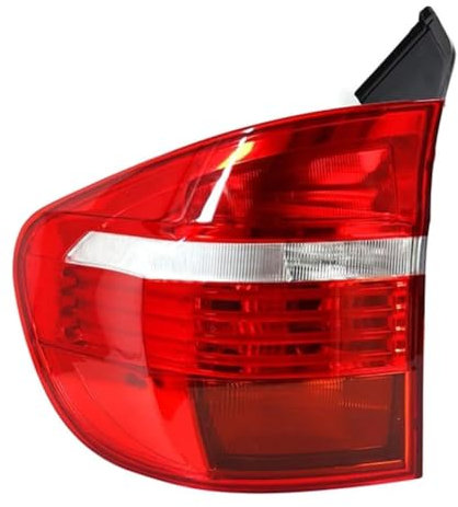 JUNJIKAIDAN Auto Rücklicht Rückleuchten für BMW X5 E70 2007-2010, Rückleuchte Heckleuchte Bremslicht Links Rechts Blinker Lampe Hinten Signal Lenkung,C/Left Outside