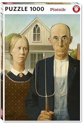 Piatnik 1000 Teile Puzzle Wood - American Gothic