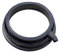 Guarnizione in gomma for oblò lavatrice 9000776962, guarnizione in gomma 8001255708, due accessori universali, compatibile con Siemens