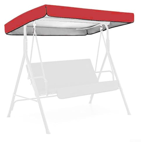 Hollywoodschaukel-Ersatz, 191 x 120 cm, wetterfest, wasserdicht, Ersatzdach, Sonnenschutz für Terrasse, Terrasse