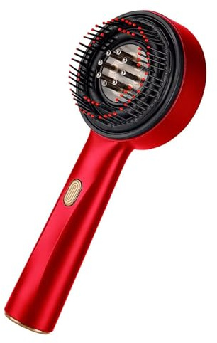Dispositivo per la Crescita dei Capelli 4 in 1 – Terapia a Luce Rossa, Massaggio del Cuoio Capelluto, Applicatore di Olio, Ricaricabile USB, 21,2×8,5×5 cm | GROWNETIC