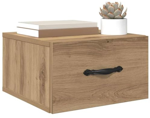 vidaXL Nachttisch 2 stk. Artisan-Eiche 35 x 35 x 20 cm Holzwerkstoff