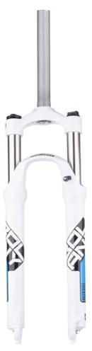 HWEVDHJ Fourche VTT 26/27.5/29 Pouces Fourches À Suspension Vélo Freins À Disque Fourches Mécanique Débattement 105mm Fourche Avant De Vélo De Montagne Tube Droit 1-1/8 QR 9 * 100mm