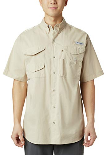 Columbia Herren Bonehead Kurzarm-Shirt Big,Fossil,3X