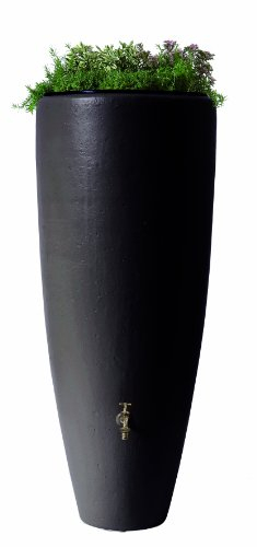 Exaco Trading Company M256758 Wasserbehälter/Blumenständer 2 in 1, 300 l, Mokka
