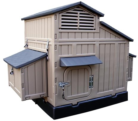 Formex Snap Lock Large Chicken Coop Backyard Hen House 4-6 Large 6-12 Bantams