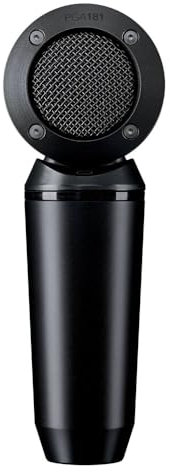 Shure Pga181 - Microfono A Condensatore A Ripresa Laterale Con Pattern Polare A Cardioide, Completo Di Cavo Xlr-Xlr