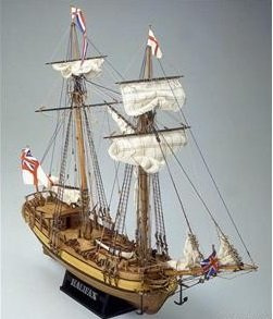 Mamoli - Modello kit barca HALIFAX Wooden ship model kit - DUS_MV37
