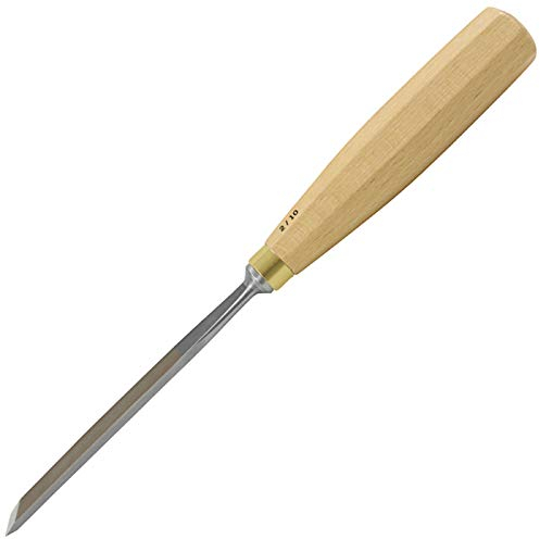 DICTUM® Bildhauereisen, flach/schräg, beidseitiger Anschliff 2/10 mm