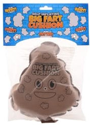 JohnToy furzkissen Drol junior 20 cm Gummi braun
