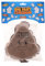 JohnToy furzkissen Drol junior 20 cm Gummi braun