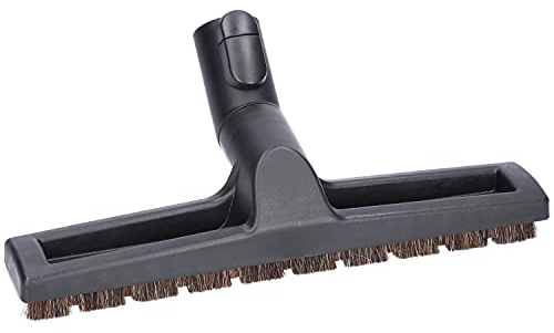 McFilter | Parkettdüse kompatibel mit Miele Blizzard CX1 PowerLine Staubsauger, Hartbodendüse mit 35mm Anschluss, Rosshaar und Einrast-/Parkfunktion