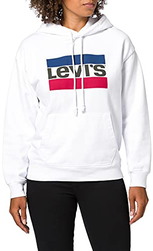 Levi's Damen Graphic Standard Hoodie, Sportswear 2.1 White +, XS