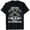 Never Underestimate An Old Man With A Chainsaw - Woodworking T-Shirt