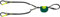 Climbing Technology Hook It Slider - Set di formine Verde Lime