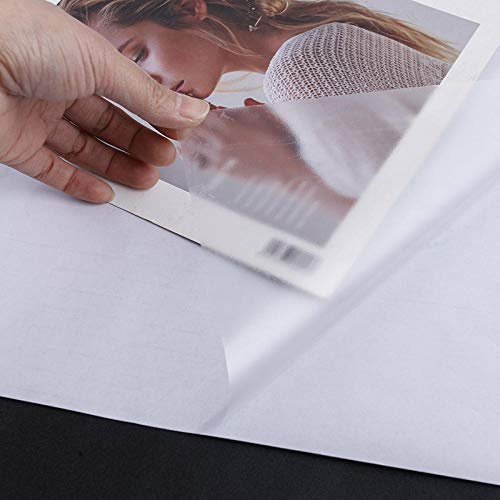 Möbel Folie selbstklebend Transparent Selbstklebende Verdickte Dekorfolie Klebefolie Aufkleber für Schrank Tische Küche Schlafzimmer Wasserdicht 60X500cm