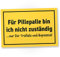 DankeDir! Pillepalle Trallala Hopsassa - Schild 30 x 20 cm - Partydeko Deko Party Geschenk Geschenkidee Kollegen Freunde - lustiger Spruch Spruchschild Geburtstagsgeschenk Türschild