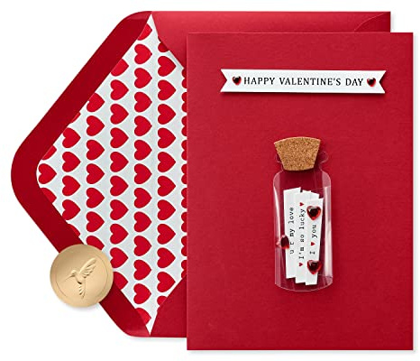 Papyrus Romantic Valentine's Day Card (Love Notes)
