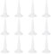 FINGERINSPIRE 12 pcs Cônes de Buse de Calfeutrage Buses en Silicone Blanc pour Pistolet à Calfeutrer Applicateur de Buse de Calfeutrage Réutilisable Outil de Calfeutrage de Buse Conique Durable
