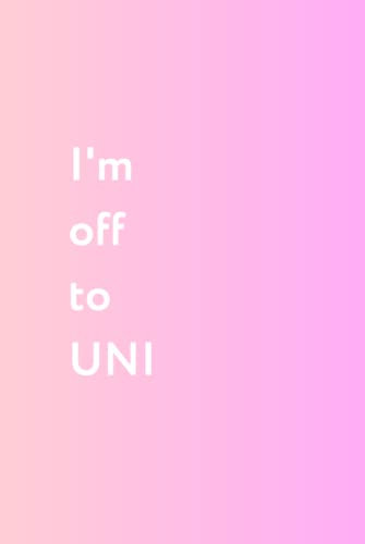 I'm off to UNI notebook