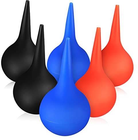 STOBAZA 6 Stücke Ohrkugel Gummi Für Babys Baby Ballon Reinigungswerkzeuge Ohr Waschen Handbirne Handquetschbirne Gummispritze Ohrwaschwerkzeug Quetschkugel Für Ohr Sauberen