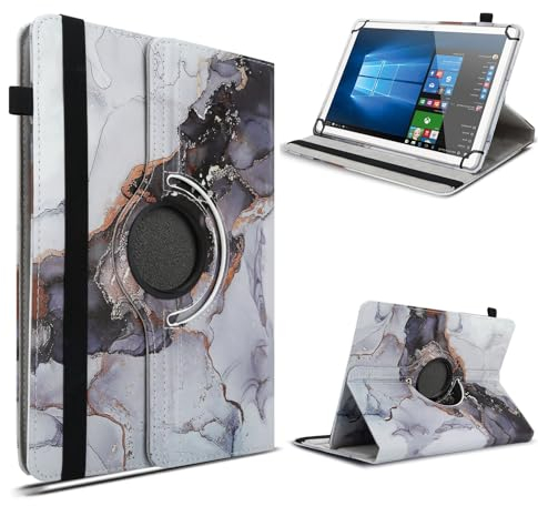 UC-Express Tablet Schutzhülle - kompatibel mit PEAQ PET 101 100 1008 10,1 Zoll Geräten - 360 Grad Hülle für Tablets - ultradünne Tablettasche - Tablet Case, Farbe:Motiv 21