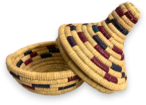 Cestas de mimbre - fruteros de cocina- panera de mimbre - bandeja decorativa para centro de mesa - cesto artesanal para almacenaje