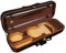 SPYMINNPOO Custodia per Violino 4/4, Scatola per Violino con Igrometro Custodia Rigida per Violino Custodia Protettiva per Strumenti Musicali