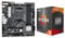 Micro Center AMD Ryzen 5 5500 6-Core 12-Thread Unlocked Desktop Processor Bundle with ASRock B450M/AC R2.0 AM4 AMD Micro ATX Motherboard