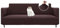 BellaHills Sofabezug 3 Sitzer(185-215cm), Stretch Sofa Überzug, Sofaschoner rutschfest, Elastischer Couch Überzug, Sofa Cover Mit Armlehnen, Braun