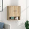 Myheimly Wandschrank Hängeschrank Lagerschrank Bücherschrank Schrank Aufbewahrungsschrank Wohnzimmer Schlafzimmer Badezimmer 60x31x70cm Holzwerkstoff Sonoma Eiche