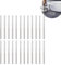 24 Pezzi, Strisce Antiscivolo, 100% Trasparenti Autoadesive per Vasca da Bagno e Doccia, Sicurezza e Igiene Superiore, Facile da Applicare, 38x2 cm