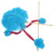 SOIMISS Marionette Kinderspielzeug Puppen Tierpuppen Garnpuppen Für Strauße Puppen Kinderspielzeug Figuren Basteln Puppentheaterzubehör Puppentheaterspielzeug Puppentheater Requisite