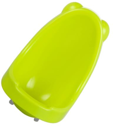 DECORNIJIA Vasino Parete per Maschi Orinatoio Addestramento in PP Design Sospeso e Resistente Colore Giallo Superficie Liscia e