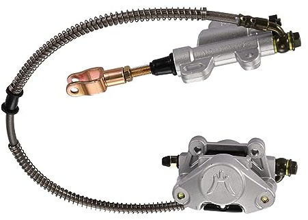 WYLZLKX Ersatz-Set für Scheibenbremsen hinten, halten Sie Ihre ATV-Quads in Top-Zuständen, für 150 cc, 200 cc, 250 cc, Master-Zylinder, Bremssattel und hochtemperaturbeständig für alte Bremsen