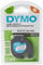 DYMO Authentic LT Plastic Labels | 12 mm x 4 m Roll | Black Print on White Labels | for LetraTag Label Makers