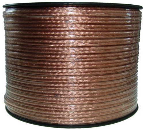 100 m Lautsprecherkabel 2 x 2,5 mm² transparent