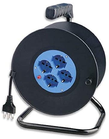 Nilox Avvolgicavo 25 Metri Bip/Schuko
