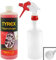 ABACUS® Felgenreiniger-Set - Felgenreiniger Konzentrat 1x 1000 ml Tyrex Felgen Reiniger mit Zubehör 1x 750 ml Sprühflasche Handsprühflasche + Sprühkopf Profi rot (7074)