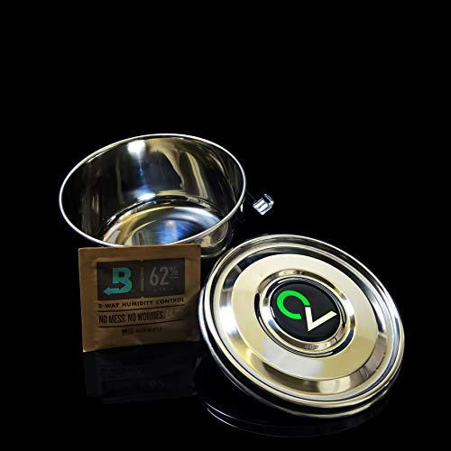 Freshtor 4-Liter CVault-Behälter, 22,9 x 14 cm, inkl. 60 g Boveda Humidipaks