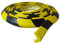 Protection d'angle en rouleau en mousse 30x30mm - noir/jaune