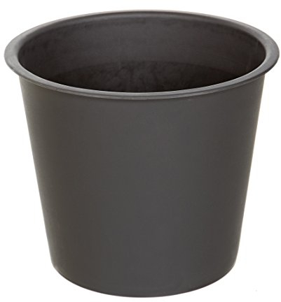 Dehner Pot de Fleurs Universel en Plastique Ø 35 cm Hauteur 30 cm Noir