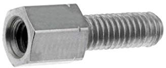 5X 09670019954 Schraube mit Gewindekopf M3,UNC4-40 L. Schrauben: 13m HARTING
