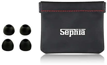 Betron Earphones Soft Carry Case with 2 Various Sets of Silicon Earbuds