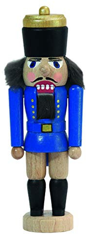 R&B Bausatz Nussknacker K?nig blau 15 cm