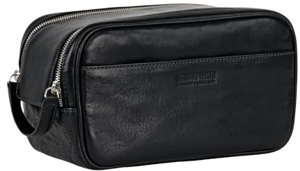 LEONHARD HEYDEN Bergamo Washbag Black