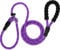 TagME Slip Lead for Dogs,1.8m Reflective Dog Lead with Soft Padded Handle, Slip-On Training Leash for Medium Pet, Purple